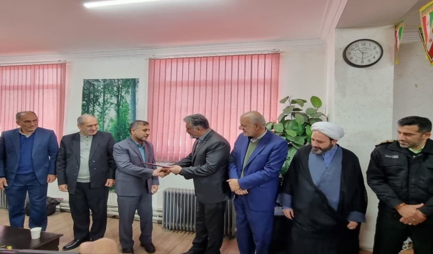 سرپرست جدید منابع طبیعی مازندران - ساری معرفی شد